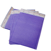 AirnDefense Any Size Purple Poly Bubble Mailer Plastic Shipping Padded Envelopes